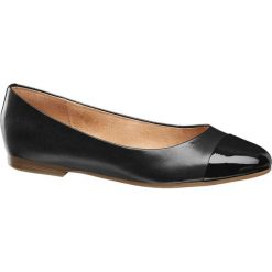 Baleriny damskie: baleriny damskie 5th Avenue czarne