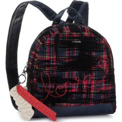 Plecak DESIGUAL - 19WAKA40 4000. Czarne plecaki damskie Desigual, bez wzorów, ze skóry ekologicznej, klasyczne. Za 349,00 zł.