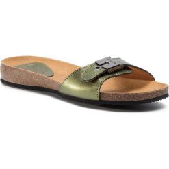 Klapki SCHOLL - Bahamais 777121-50-20 Kaki. Zielone klapki damskie Scholl, bez wzorów, ze skóry, bez obcasa. Za 249,00 zł.
