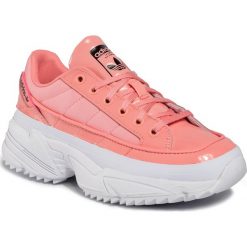 Buty adidas - Killor W EG0576 Glopnk/Glopnk/Ftwwht. Różowe buty sportowe damskie Adidas, bez wzorów, ze skóry, sportowe. W wyprzedaży za 279,00 zł.