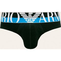 Emporio Armani - Slipy. Białe bokserki męskie z elastanu. Za 149,90 zł.