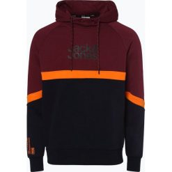 Jack & Jones - Męska bluza nierozpinana – Balou, czerwony. Czerwone bluzy męskie Jack & Jones, xl, bez wzorów, z kapturem, bez rękawów, z kapturem. Za 139,95 zł.