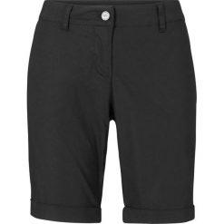 Bermudy bonprix czarny. Czarne szorty damskie bonprix. Za 54,99 zł.