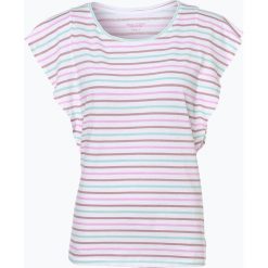 Marc O'Polo Denim - T-shirt damski, biały. Białe t-shirty damskie marki Marc O'Polo DENIM, w paski, z denimu, polo. Za 159,95 zł.