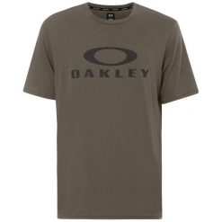 Oakley O Bark Dark Brush Xl. Szare koszulki męskie Oakley, xl, bez wzorów, sportowe, bez kołnierzyka, z krótkim rękawem, krótkie. Za 109,00 zł.