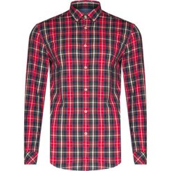Koszula NAPAPIJRI GOAYO. Czerwone koszule męskie Napapijri, m, w kratkę, z bawełny, button down, bez rękawów. W wyprzedaży za 234,00 zł.