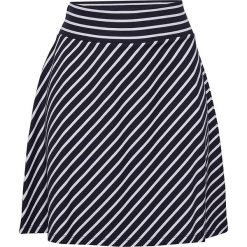 Spódnica w kolorze granatowo-białym. Niebieskie spódniczki damskie Esprit Woman, s, w paski, midi, rozkloszowane. W wyprzedaży za 78,95 zł.