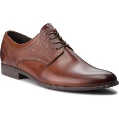 Półbuty LASOCKI FOR MEN - TA-LL38 Brown. Pomarańczowe buty wizytowe męskie Lasocki For Men, bez wzorów, ze skóry, eleganckie, bez zapięcia. Za 219,99 zł.