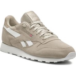 Buty Reebok - Cl Leather Mu CN7106 Light Sand/Sand Beige. Brązowe sneakersy męskie Reebok, na co dzień, bez wzorów, ze skóry, bez zapięcia. W wyprzedaży za 349,00 zł.