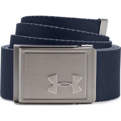 Under Armour Webbing 2.0 Pasek Niebieski Szary. Szare paski męskie Under Armour, w paski, z poliesteru. Za 94,95 zł.
