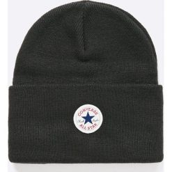 Converse - Czapka. Czarne czapki męskie Converse, z dzianiny. Za 89,90 zł.