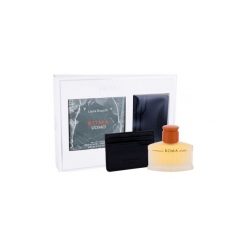 Laura Biagiotti Roma Uomo zestaw Edt 75 ml + Portfel dla mężczyzn. Różowe portfele męskie Laura Biagiotti, bez wzorów. Za 121,20 zł.