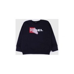 Bluzy Diesel SALLY OVER 00J46J 00YI8. Niebieskie bluzy damskie Diesel, bez wzorów, bez rękawów, bez kaptura. Za 183,69 zł.