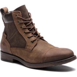 Kozaki GEOX - U Jaylon E U84Y7E 04522 C6009 Coffee. Brązowe glany męskie Geox, z nubiku. W wyprzedaży za 439,00 zł.