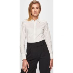 Scotch & Soda - Koszula. Białe bluzki damskie Scotch & Soda, s, bez wzorów, z bawełny, eleganckie, bez kołnierzyka, z długim rękawem. W wyprzedaży za 229,90 zł.