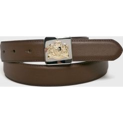 Lauren Ralph Lauren - Pasek skórzany. Pomarańczowe paski damskie Lauren Ralph Lauren, w paski, ze skóry. W wyprzedaży za 239,90 zł.