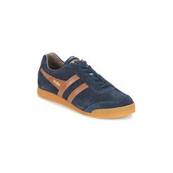 Buty Gola HARRIER. Niebieskie trampki męskie marki Gola, bez wzorów, bez zapięcia. Za 379,00 zł.