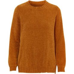 Cellbes Sweter z szenili w pięknych kolorach Ochra female niebieski 38/40. Niebieskie swetry damskie Cellbes, bez wzorów, klasyczne, bez rękawów, bez kaptura. W wyprzedaży za 89,00 zł.
