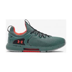 Under Armour HOVR™ Rise 2 Training Tenisówki Niebieski Szary. Szare trampki męskie Under Armour, bez wzorów, z materiału, bez zapięcia. Za 464,95 zł.