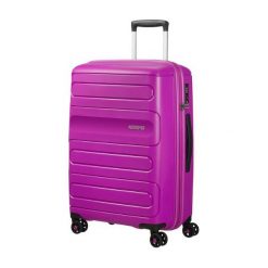 American Tourister Sunside 51G-91-002 (fioletowy). Fioletowe walizki American Tourister, bez wzorów. Za 359,00 zł.