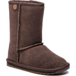 Buty EMU AUSTRALIA - Wallaby Lo K10102 Chocolate. Pomarańczowe kozaki dziewczęce marki EMU Australia, z wełny. Za 349,00 zł.