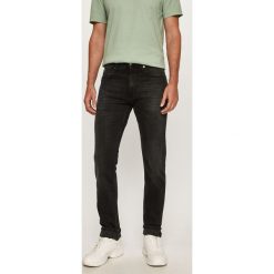 Calvin Klein - Jeansy Italian Yarn. Czarne jeansy męskie Calvin Klein, bez wzorów. Za 649,90 zł.