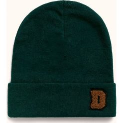 Dickies - Czapka. Zielone czapki męskie Dickies, na zimę, bez wzorów, z dzianiny. W wyprzedaży za 59,90 zł.