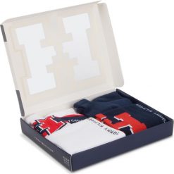 Zestaw 4 par niskich skarpet unisex TOMMY HILFIGER - 392004001 Dark Navy 322. Niebieskie skarpetki damskie TOMMY HILFIGER, bez wzorów, z elastanu. Za 89,99 zł.
