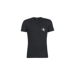 T-shirty z krótkim rękawem Calvin Klein Jeans MONOGRAM POCKET SLIM. Czarne t-shirty męskie marki Calvin Klein Jeans, xxl, bez wzorów, z jeansu, bez kołnierzyka, krótkie. Za 129,00 zł.