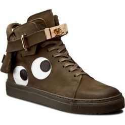 Sneakersy CARINII - B3770/O I43-000-PSK-B67. Zielone półbuty damskie Carinii, na co dzień, bez wzorów, ze skóry, bez obcasa, na koturnie, bez zapięcia. W wyprzedaży za 259,00 zł.