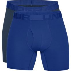 Under Armour Tech™ Mesh 6'' Bokserki Niebieski. Niebieskie bokserki męskie Under Armour, bez wzorów, z elastanu. Za 188,95 zł.