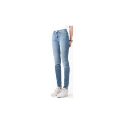 Jeansy skinny Lee Jeansy Jodee Super Skinny L529AYNC. Niebieskie jeansy damskie Lee, l, bez wzorów, z jeansu. Za 243,53 zł.