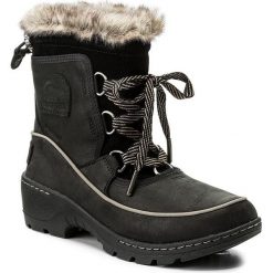 Śniegowce SOREL - Torino Premium NL2777 Black/Kettle 010. Czarne buty zimowe damskie Sorel, z gumy. W wyprzedaży za 409,00 zł.