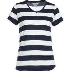 Topy sportowe damskie: Bergans BASTY LADY TEE Tshirt z nadrukiem white/navy striped