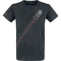 Star Trek Space T-Shirt czarny. Czarne t-shirty męskie marki Star Trek, s, z nadrukiem, z okrągłym kołnierzem. Za 79,90 zł.