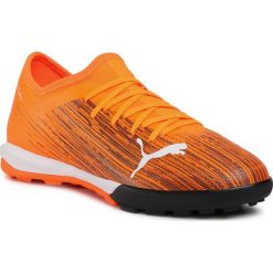 Buty PUMA - Ultra 3.1 Tt 106089 01 Shocking Orange/Puma Black. Pomarańczowe buty sportowe męskie Puma, ze skóry ekologicznej, bez zapięcia, do piłki nożnej. Za 349,99 zł.