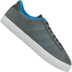 Szare Buty adidas Vl Court Vulc M AW3927. Szare buty sportowe męskie Adidas, na wiosnę, ze skóry, bez zapięcia. W wyprzedaży za 309,00 zł.