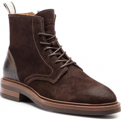 Kozaki GANT - Martin 17643906 Dark Brown G46. Brązowe buty zimowe męskie GANT, ze skóry. Za 739,90 zł.