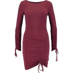 Sukienki hiszpanki: Miss Selfridge RUCHED Sukienka z dżerseju burgundy