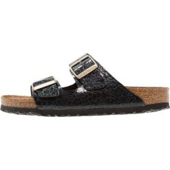 Birkenstock ARIZONA Klapki myda night. Czarne kapcie damskie marki Birkenstock, z materiału. Za 349,00 zł.