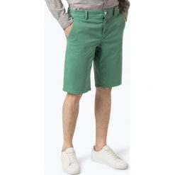 BOSS Casual - Spodenki męskie – Schino-Slim Shorts, zielony. Zielone spodenki i szorty męskie BOSS Casual, m, bez wzorów, z bawełny, klasyczne, krótkie. Za 399,95 zł.