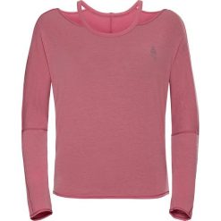 Koszulka sportowa "Maia Ease" w kolorze jasnoróżowym. Różowe bluzki sportowe damskie Odlo Women, m, bez wzorów, z materiału, z okrągłym kołnierzem, z krótkim rękawem, krótkie, bez kaptura, na fitness i siłownię. W wyprzedaży za 164,95 zł.