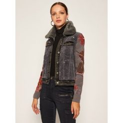 Kurtka przejściowa Desigual Pana 20WWEN15. Szare kurtki damskie Desigual, bez wzorów, bez kaptura. Za 599,00 zł.