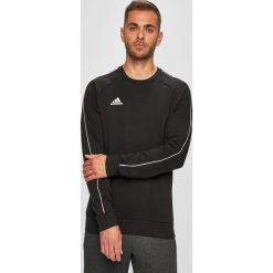 Adidas Performance - Bluza. Czarne bluzy męskie m, z nadrukiem, z bawełny, z okrągłym kołnierzem. Za 169,90 zł.