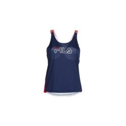 Topy na ramiączkach / T-shirty bez rękawów Fila WOMEN BELLA LOOSE TANK. Niebieskie bluzki damskie Fila, s, bez wzorów, bez kołnierzyka, bez rękawów. Za 111,30 zł.