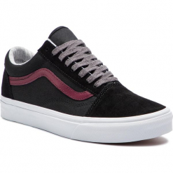 Tenisówki VANS - Old Skool VN0A38G1UNI1 (Jersey Lace) Black/Port. Czarne tenisówki męskie Vans, z jersey. Za 319,00 zł.