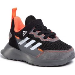 Buty adidas - RapidaRun Elite S&L El I EF9406 Core Black/Cloud White/Solar Red. Szare półbuty chłopięce Adidas, na rzepy. W wyprzedaży za 129,00 zł.
