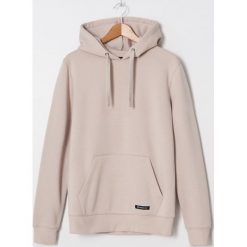 Bluza z kapturem basic - Beżowy. Brązowe bluzy męskie House, s, bez wzorów, z kapturem, bez rękawów, z kapturem. Za 79,99 zł.