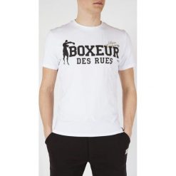 T-shirty męskie: BOXEUR T-shirt biały r.L (BXE-02ESY)