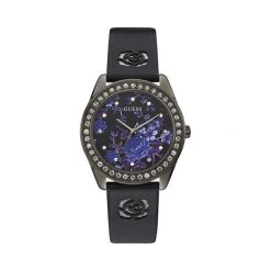 Zegarek GUESS - Violet W1277L1 BLACK/SILVER. Czarne zegarki damskie Guess. W wyprzedaży za 479,00 zł.